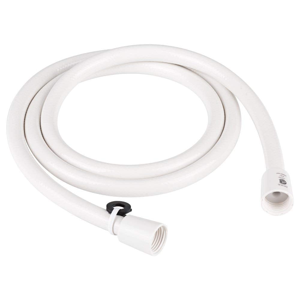 60" Vinyl RV Shower Hose White