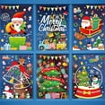 thumbnail image 5 of Christmas Decals Window Stickers , 6pcs Sticker Decor For Christmas New Year Party Decorations, 5 of 5