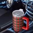 thumbnail image 6 of Christmas 40oz Tumbler– Stainless Steel Insulated Tumbler with Handle and Straw, Large Capacity Travel Cup for Hot & Cold Drinks, 6 of 7