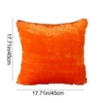 thumbnail image 4 of Kdkad 18x18 Inch Soft Plush Throw Pillow Cover, Double Sided Cushion Cover with Hidden Zipper, Decorative Home Decor for Sofa, Couch, Bed and Car, 4 of 8