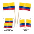 thumbnail image 3 of Palillos decorativos con bandera de Colombia AhfuLife, 100 piezas, 3 of 7