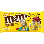 M&M's Peanut Fun Size Halloween Chocolate Candy - 10.57 oz Bag