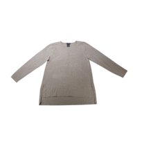 Chelsea   Theodore Womens Size X-Large L/S Pullover Tunic Sweater, Sandstone Heather