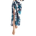 thumbnail image 5 of BOOYOU Women Chiffon Beach Cover Up Long Sarong Tropical Leaf Coconut Tree Wrap Skirt, 5 of 19
