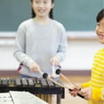 thumbnail image 4 of Mazos de Tambor de Arce de Goma, 2 Uds., Palos de Percusión Compactos de 22cm, Adecuados para Xilófono, Tambor de Lengua, Marimba Resistente, 4 of 7