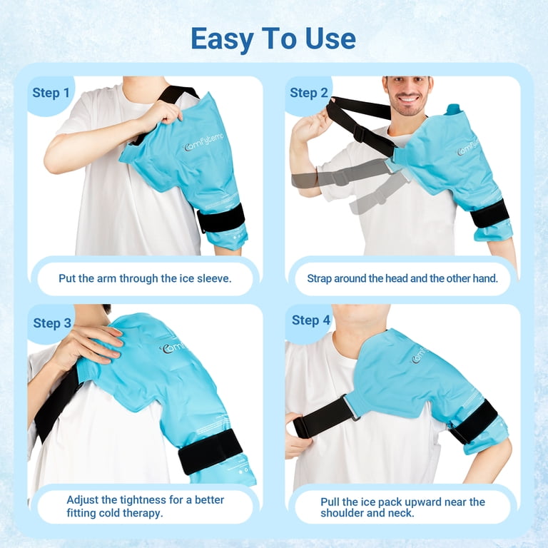 Comfytemp Shoulder Ice Pack Wrap, Large Rotator Cuff photo 8