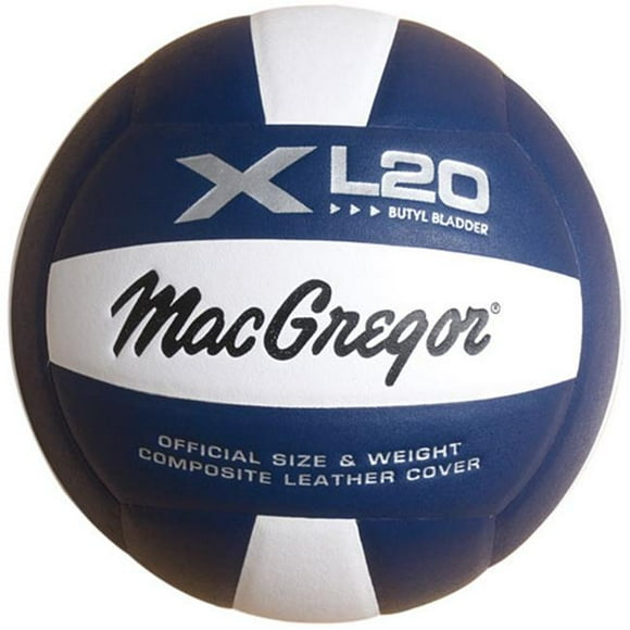MacGregor MCVL20NA MacGregor XL20 Volleyball Intérieur Composite&44; Marine & Blanc