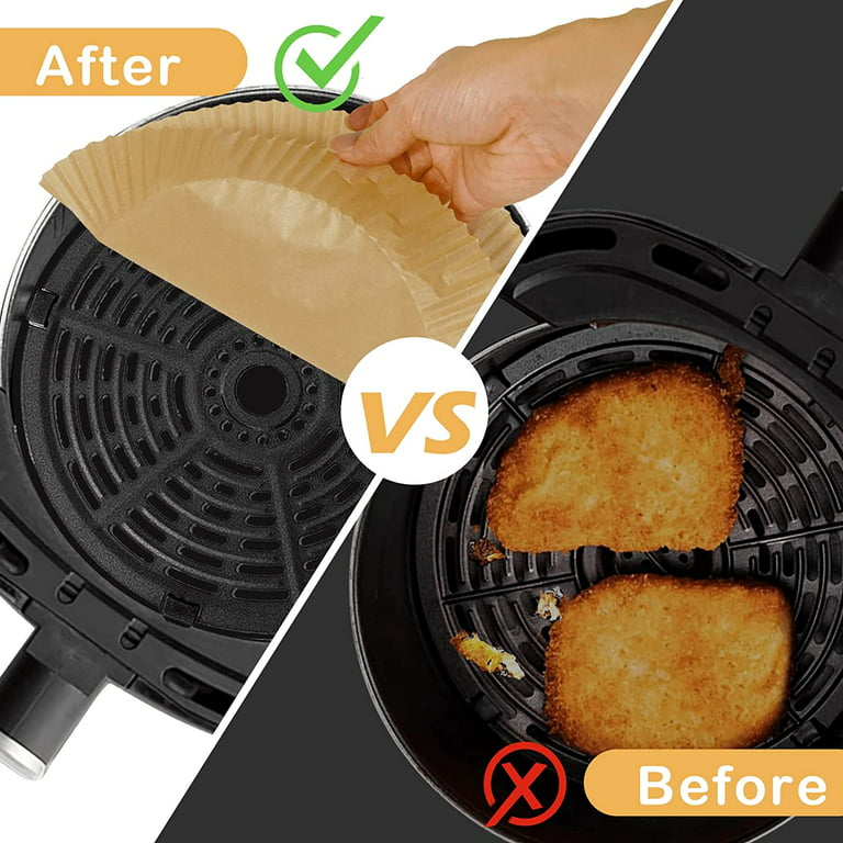 Aieve Air Fryer Liners for Ninja Air Fryer, 4 Pack Non-stick Air