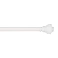 thumbnail image 3 of Exclusive Home Ronaldo 1" Window Curtain Rod and Finial Set, Adjustable 66"-120", Off White, 3 of 8