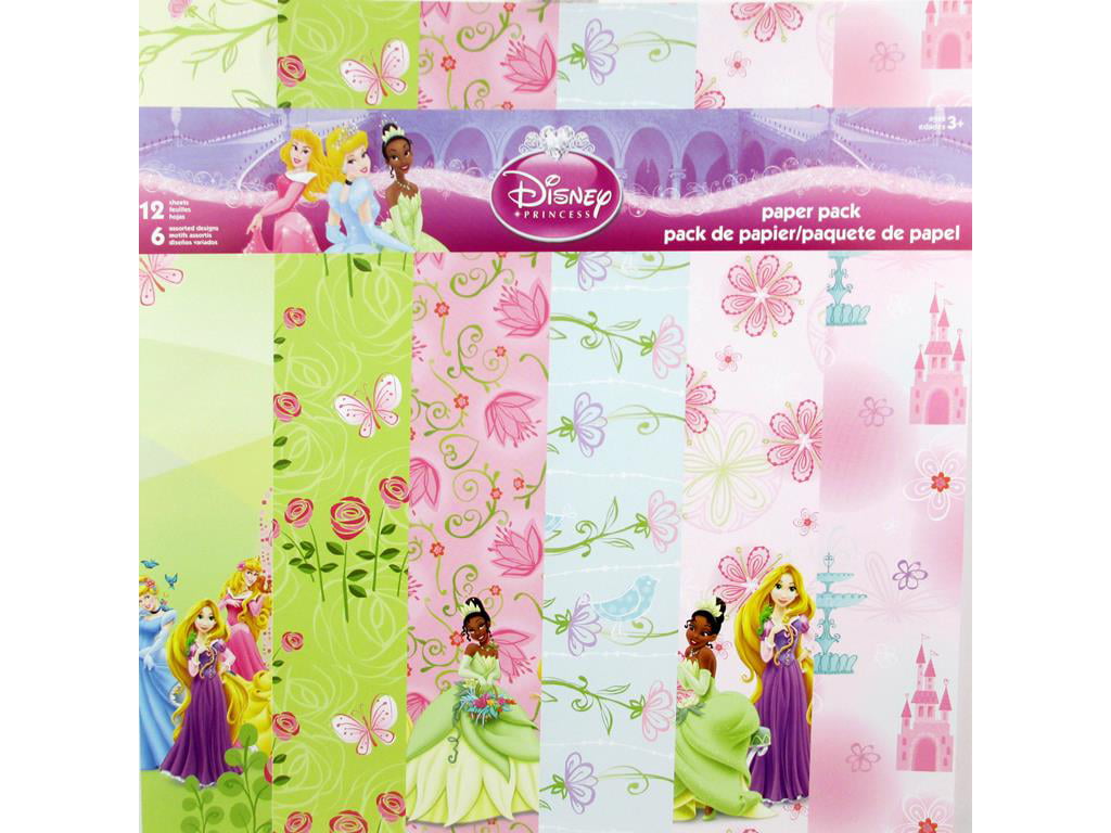 Disney Frozen 12x12 Scrapbook Paper Pad 150 Sheets 3 of Each Design NEW FREE SH 
