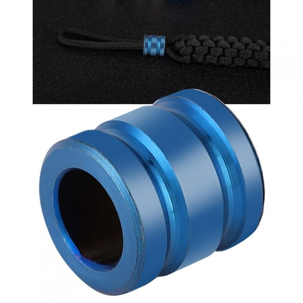Colgante de cuchillo de aleación de titanio TC4, colgante de cuchillo de titanio, cordón para exteriores, grado profesional