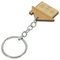 thumbnail image 2 of Exquisite Beige Metal Keychain for Decor Perfect for Housewarming Gifts 5 Pieces, 2 of 8