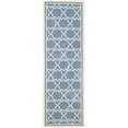 thumbnail image 6 of SAFAVIEH Courtyard Allison Oriental Indoor/Outdoor Area Rug, Blue/Beige, 6'7" x 6'7" Round, 6 of 11