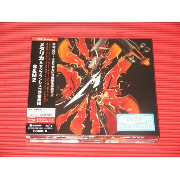 Metallica S M 2 Shm Cd Blu Ray Cd Walmart Com Walmart Com