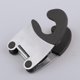 thumbnail image 5 of Utensilios Clip Abraza Macarena de Soporte de pinzas Conveniente Práctico Limpio y negro, 5 of 8