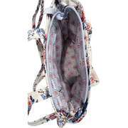 Vera Bradley Women's Quilted Cotton Mini Vera Tote Bag Crossbody Magnifique Floral