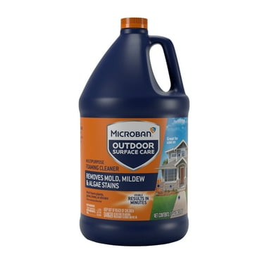 Microban Outdoor Surface Care Multipurpose Foaming Cleaner, 1 Gallon