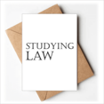 thumbnail image 1 of Short Phrase Studying Law Greeting Cards You are Invited Invitations, 1 of 3
