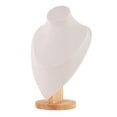 thumbnail image 2 of Jewelry Display Mannequin Bust Necklace Display Stand for Shelves Show 12.6x18x28cm, 2 of 8