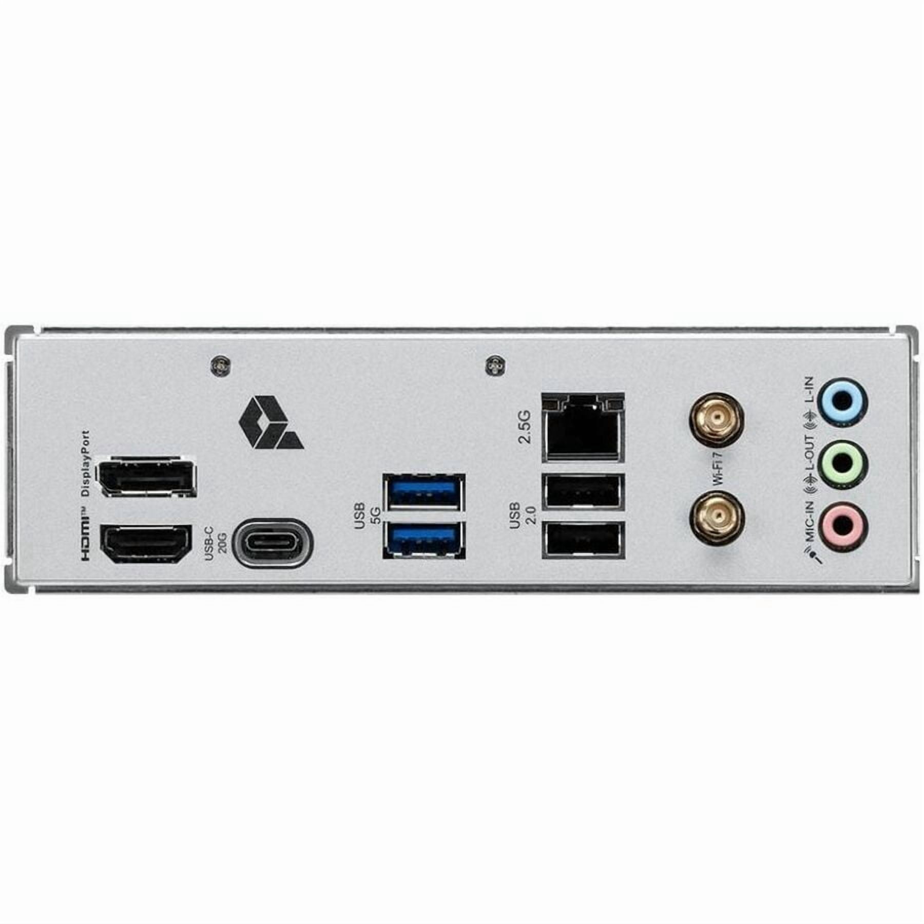 MSI H810I WIFI Gaming Desktop Motherboard, Intel H810 Chipset, Socket LGA-1851, Mini ITX