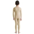 thumbnail image 2 of Miutii Kids Boys Girls Full Bodysuit Gymnastics Dance Unitard Leotard Jumpsuit Ballet Dance Halloween Dance Costumes Nude 5-6, 2 of 6
