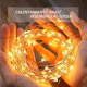 thumbnail image 5 of Guirnalda de Luces con Pilas, 2M 20 LED Series de Luces de Alambre de Cobre, IP65 Impermeable, Fairy Lights para Interiores, Exteriores, Navidad, Fiestas (12 PCS, Blanco Cálido), 5 of 5