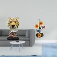 thumbnail image 2 of Dispensador de toallas de papel con forma de cabeza de tigre, figura de animal, artesanía moderna, estatua vertical para entrada, sala de estar, estan, 2 of 8
