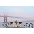 thumbnail image 3 of Blaustein, Alan 24x17 Black Modern Framed Museum Art Print Titled - Dream Cafe Golden Gate Bridge - 59, 3 of 5