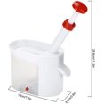 thumbnail image 3 of Cherry Pitter, Plastic Cherry Pit Seed Removal Tool with Container Cherry Pitter Machine Cherry Stone, 3 of 5