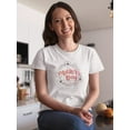 thumbnail image 2 of Mother's Day Lineart Nature Shaped T-Shirt Women -Image by Shutterstock, Female Large, 2 of 4