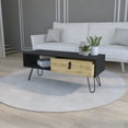 thumbnail image 2 of Coffee Table Magness, Modern -Tone Design, Open Shelf & Drawer Storage, 2 of 7