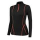 thumbnail image 1 of Sonducket Ropa deportiva Mujer Fitness Sudadera larga Ropa Jogging Shape-wear Thin Thermal Elastic Gym Tight Set conjuntos de ropa Negro-Naranja Rojo L Sonducket AP013544-13, 1 of 6