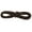 Brown, variant on 4mm Round Polyester Shoelaces 1/8" Solid Color All Shoe Types 4 Feet Long 1 Pair, Yellow