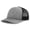 Heather Grey Black, variant on Richardson Trucker Hat Bible Verse John 3:16 A Embroidery Polyester Baseball Cap Snapback Heather Grey Black