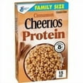 thumbnail image 2 of Cheerios Protein Cereal, Cinnamon, 8g Protein, Family Size, 15 oz(2pack), 2 of 5