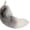 Gray-CA, variant on Nnndbs Faux Fur Animal Tail Keychain, Fluffy Fox Tail Pendant for Bag Backpack, Realistic Cosplay Tail Key Ring Therian Accessory for Women