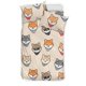 thumbnail image 1 of Juego de cama con estampado de cabeza de Shiba Inu, 1 of 5