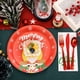 thumbnail image 5 of Decoraciones de Fiesta de Navidad Decoraciones de Fiesta de Navidad, Placas Desechables, Placas de Papá Noel de Dibujos Animados, Juegos de Tazas de Papel, Utensilios de Fiesta Placas de Papel de Navi, 5 of 7