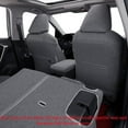 thumbnail image 5 of Coverdream Custom Fit Corolla Seat Covers for Toyota Corolla Hybrid LE 2020 2021 2022 & Hybrid XLE 2023- Washable Polyester Auto Seat Covers(Gray,Full Set), 5 of 6