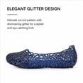 thumbnail image 3 of CHICVOMEY Comfortable Womens Flats Lightweight Slip-on Jelly Shoes Casual Non-slip Flat Shoes Suitable for Holiday and Beach, 3 of 8