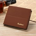 thumbnail image 2 of CUTELOVE Men's Wallet Leather Credit Card Holder Blocking Zipper Pocket Male Gifts Purse, 2 of 5