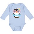 thumbnail image 3 of Inktastic I'm 2 Cute Penguin with Sunglasses and Flowers Boys or Girls Long Sleeve Baby Bodysuit, 3 of 5