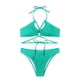 thumbnail image 1 of Conjuntos de bikini Prolriy para mujer, bikini de moda para mujer, dos trajes de baño de playa para mujer, trajes de baño para mujer, verde menta M, 1 of 8
