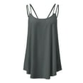 thumbnail image 5 of SHenli Satin Tops for Women Hollow Out Short Sleeve Shirts Slim Fitted Silk Shirt Summer Tees, 5 of 6