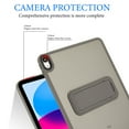 thumbnail image 6 of ELEHOLD For Apple iPad 11th Gen (A16 ) 2025 Military Garde Protection Case Slim Rugged Cover, with Built-in Kicksatnd, Lens&Screen Protect, Gray, 6 of 7