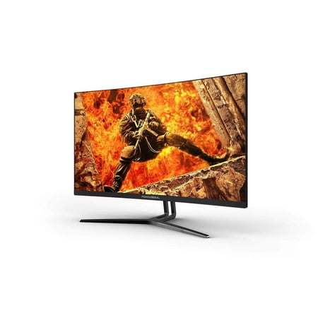 ROCKSOUL RSGM-27M3A QHD 144Hz 27 inch Curved Gaming Monitor 2560x1440 2K Widescreen; 1440P Resolution & FreeSync Samsung VA (Best Va Panel For Gaming)