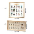 thumbnail image 3 of AOOOWER Wooden Graduation Keepsakes Frame School Years Memory Display Photo Frame for Living Room Desktop Decors, 3 of 14