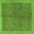 thumbnail image 1 of Ahgly Company Indoor Square Abstract Green Contemporary Area Rugs, 7' Square, 1 of 1