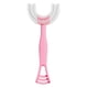 thumbnail image 3 of Toystoory Cepillo de para bebé ergonómico de doble cara de silicona de 360 ​​grados, cepillo de Manual en forma de U, cuidado Suministros de limpieza para el hogar rosado L Toystoory HA009123-02, 3 of 6