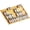 Natural, variant on Bamboo White Spice Drawer Organizer, (Need 3" Deep Drawer) Expandable 4 Tier Spices Rack for Cabinet, Kitchen Seasoning Storage Insert (Jars Not Included, From 12" to 23" Wide)